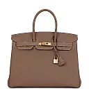 H Birkin 35 Etoupe Togo Gold Hardware