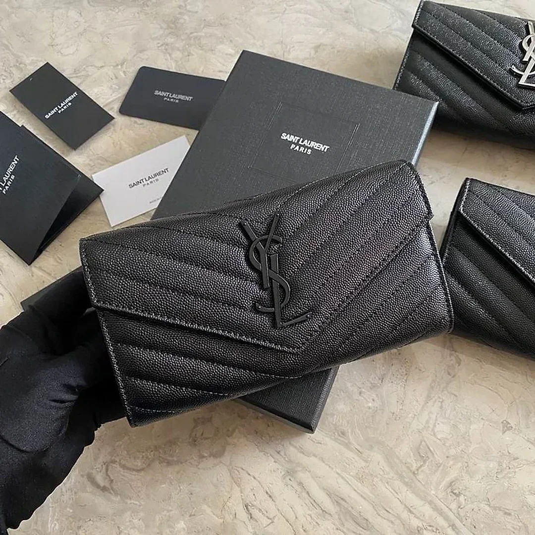 Y wallet black SIZE:19x11x3CM 06