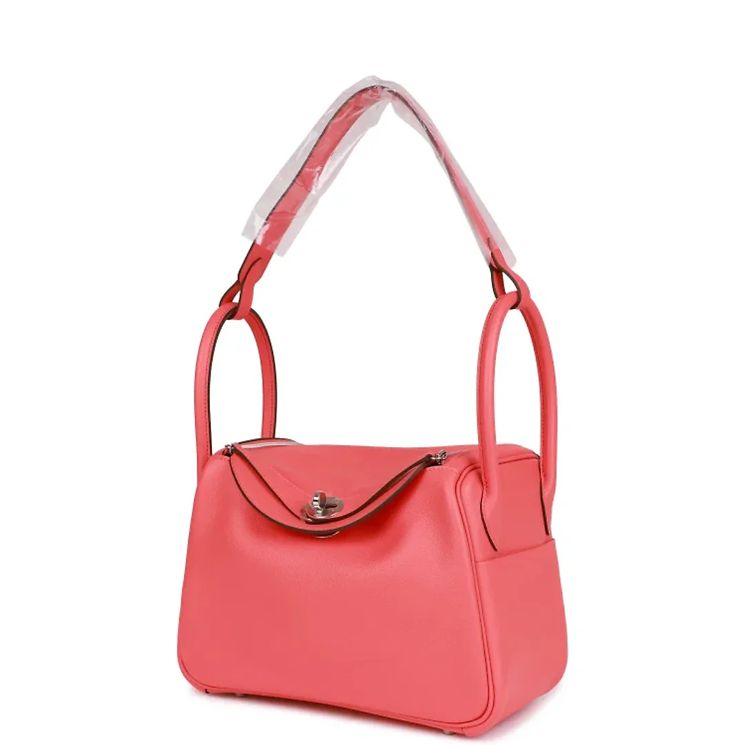 H Lindy 26 Rose Texas Evercolor Palladium Hardware