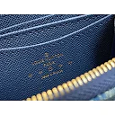 Louis new arrival Zippy Monogram denim wallet size: 11*8.5*2cm