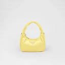 PP Soft padded nappa leather mini-bag – Citron Green