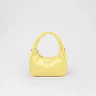 PP Soft padded nappa leather mini-bag – Citron Green