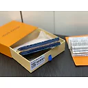 Louis new arrival Zippy Monogram denim wallet size: 11*8.5*2cm