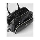 PP Antique nappa leather multi-pocket top-handle bag – Black