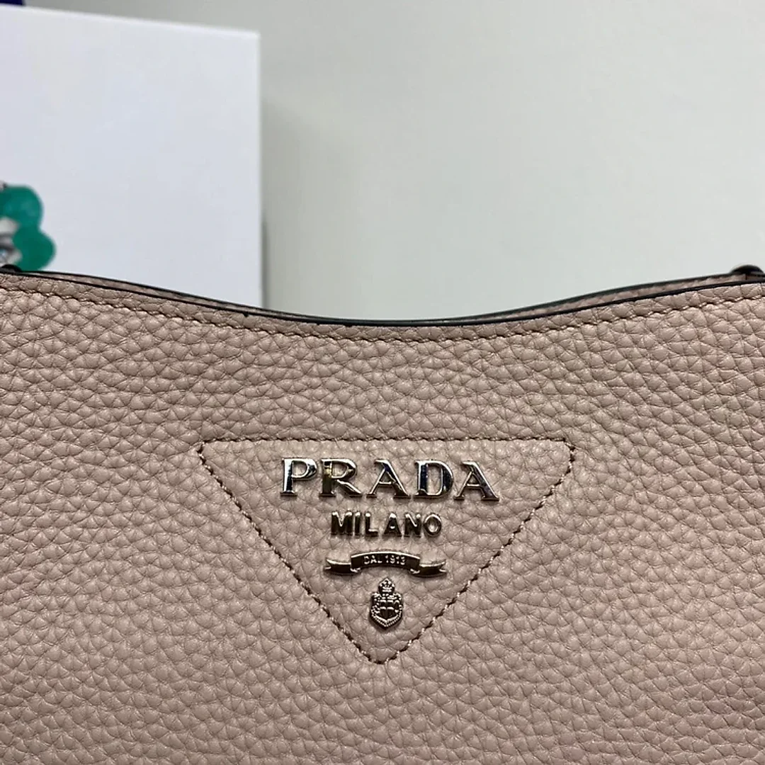 Pra Mini Shoulder Bag Beige For Women, Women’s Bags 7.9in/20cm