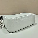 Pra Bag With Shoulder Strap White For Women, Women’s Bags 8.6in/22cm 1BH082_2DKV_F0009_V_3OM