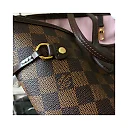 L N41603 Neverfull MM Shoulder Bag Damier Ebene Canvas