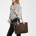 L-bag Monogram Canvas Neverfull GM M40990 Beige