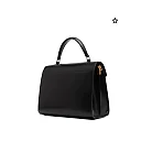 Y Cassandra Medium Top Handle Bag in Shiny Leather