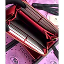 GG Sylvie leather zip around wallet 476083
