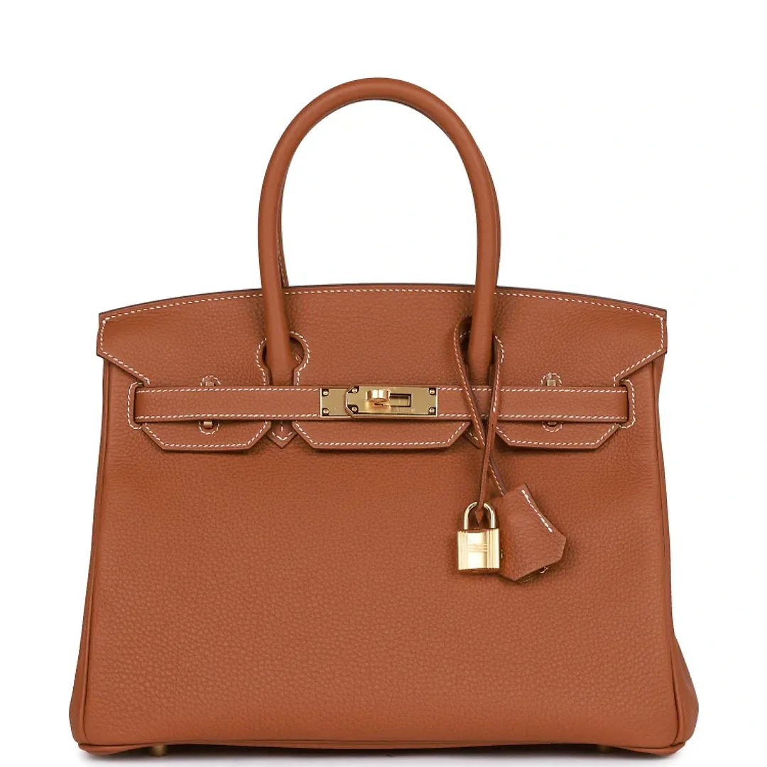 H Birkin 30 Gold Togo Gold Hardware