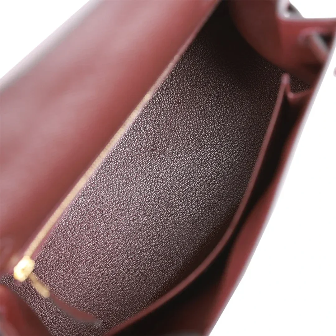 H Kelly Sellier 25 Rouge Sellier Epsom Gold Hardware