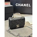 Cc new arrival handbag caviar leather size: 15 * 11cm