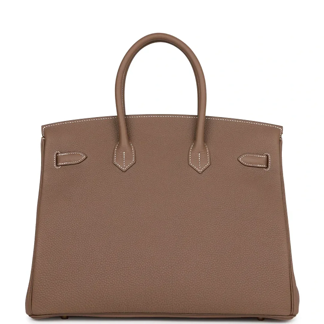 H Birkin 35 Etoupe Togo Gold Hardware