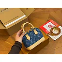 Louis Alma bb denim bag size :  20*14cm