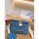Louis new arrival denim bag size : 24 * 14 cm