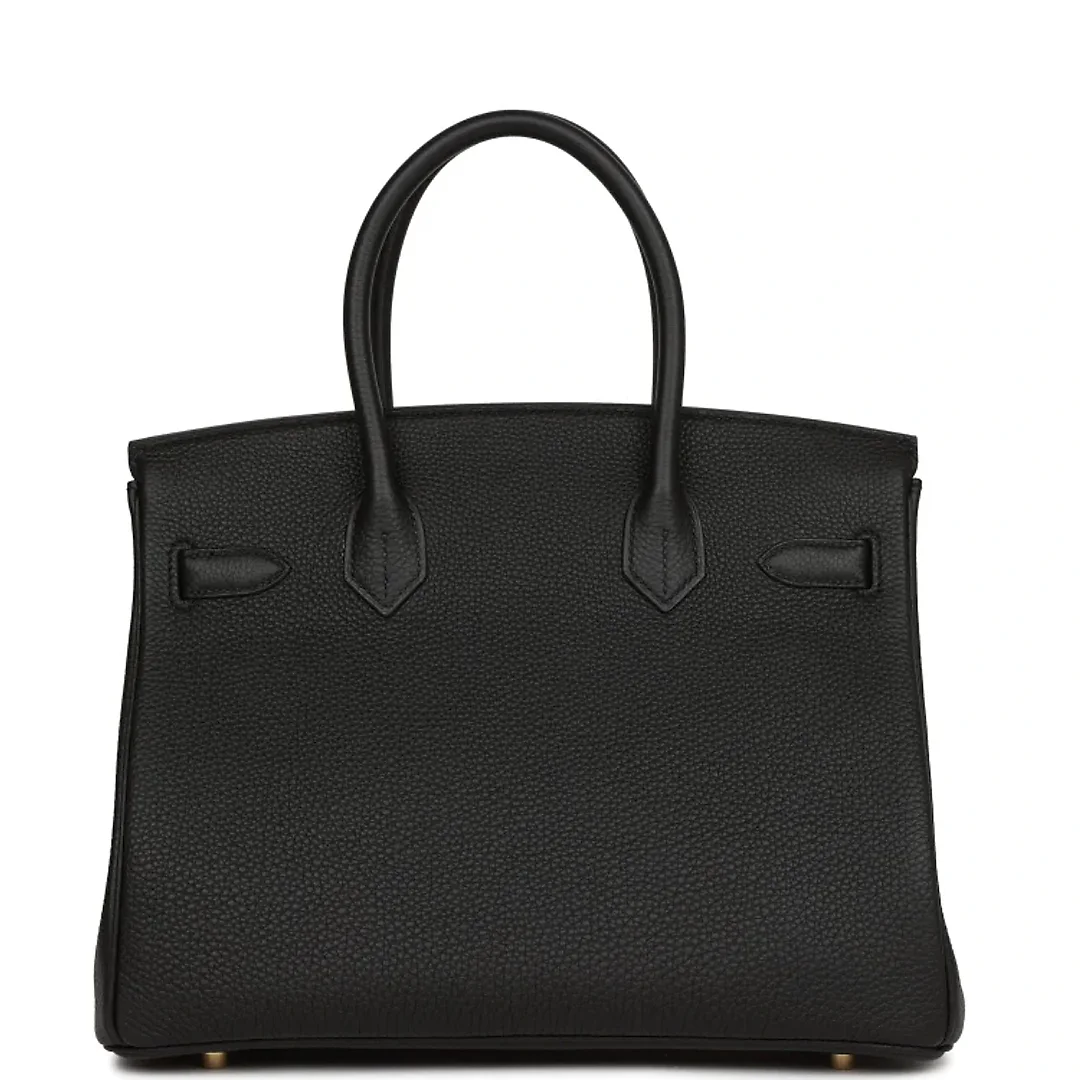 H Birkin 30 Black Togo Gold Hardware