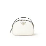 PP Saffiano Leather Odette Bag in White
