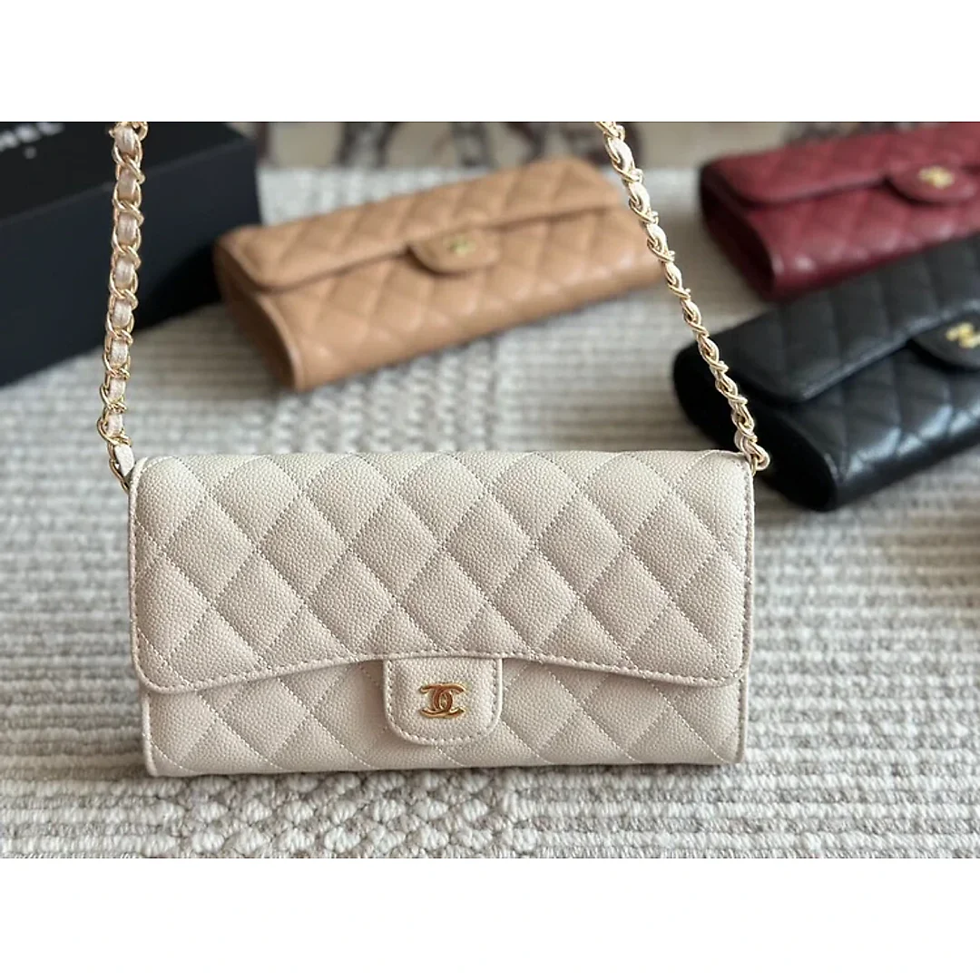 Cc new arrival woc caviar leather bag size: 22cm
