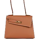 H Kelly Sellier en Desordre 20 Gold Epsom Gold Hardware