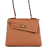 H Kelly Sellier en Desordre 20 Gold Epsom Gold Hardware