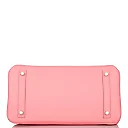 H Birkin 30 Rose Confetti Epsom Palladium Hardware