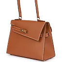 H Kelly Sellier en Desordre 20 Gold Epsom Gold Hardware