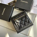 cc Small Classic Flap Wallet Black Bag For Women 10.5cm/4.1in AP0231 Y01295 C3906