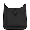 H Evelyne III PM Black Clemence Palladium Hardware