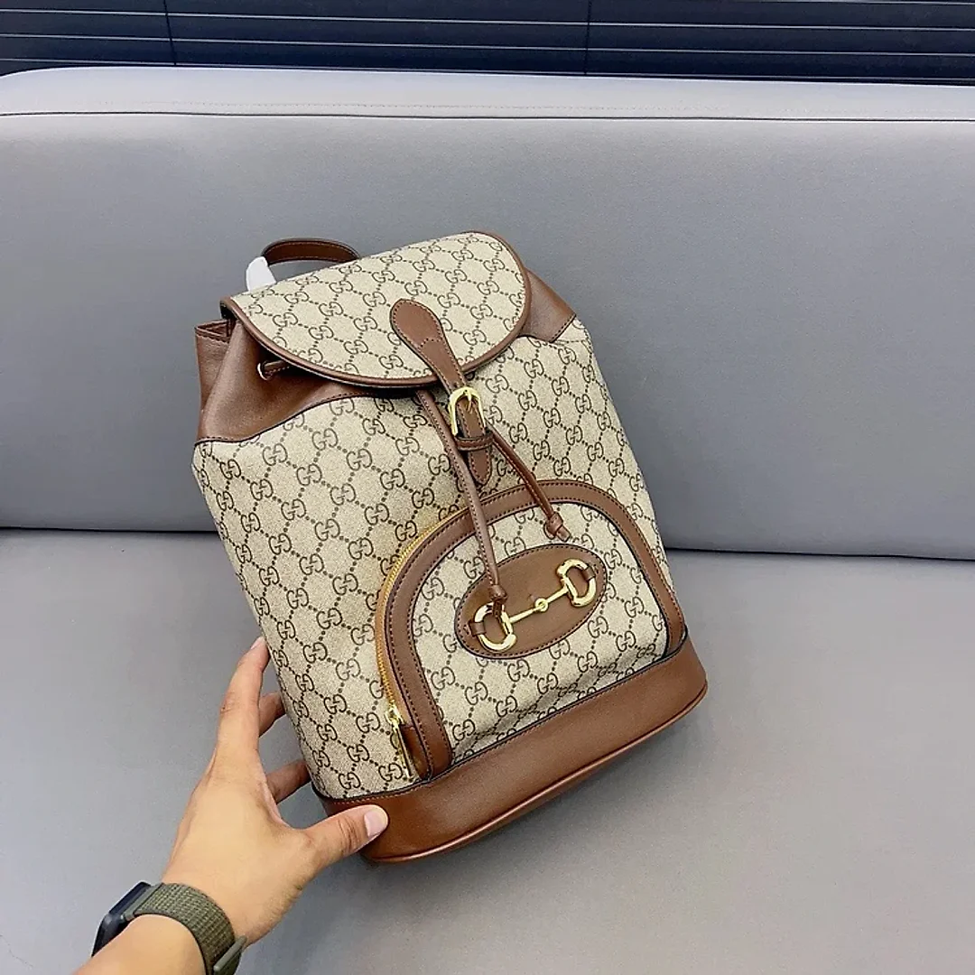 GG new arrival 1955 man and women backpack bag size : 35 x 27 cm