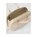 PP Medium antique nappa leather top handle bag – Desert Beige