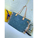 Louis neverfull denim new arrival size : 32*29*17 cm