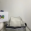 Pra Mini Shoulder Bag White For Women, Women’s Bags 7.9in/20cm
