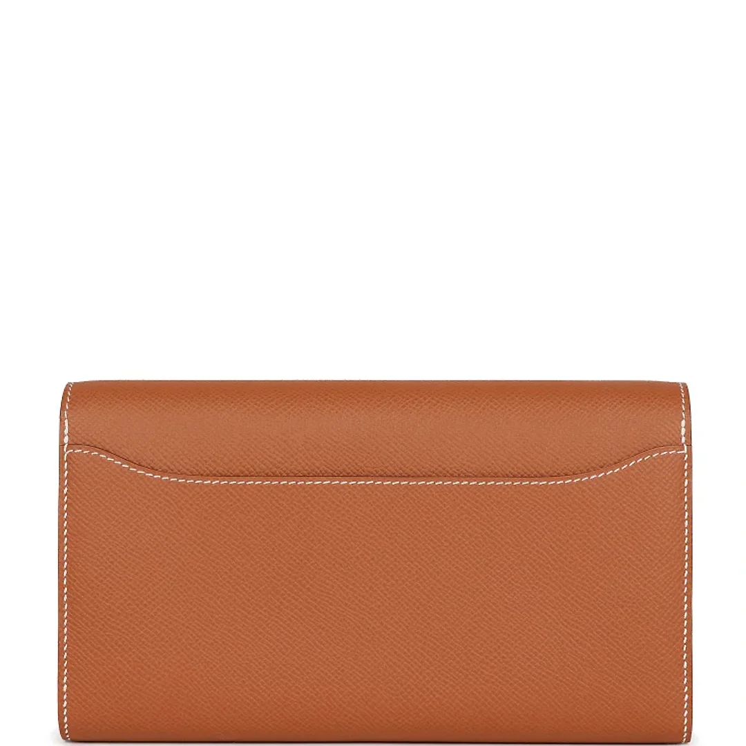 H Constance Wallet To Go Gold Epsom Gold Hardware