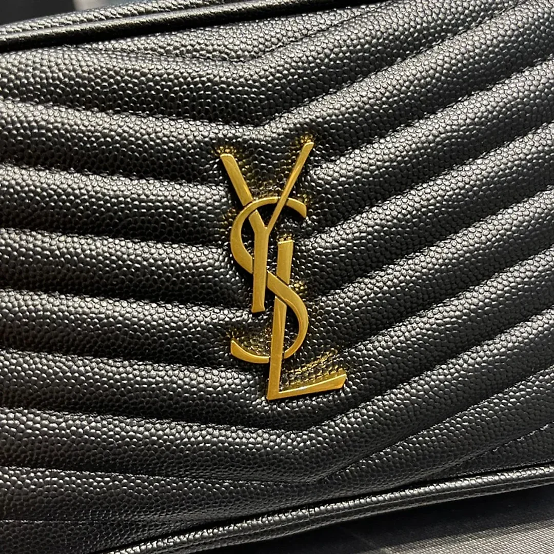 Y Lou Mini Bag In Quilted Grain De Poudre Embossed Leather