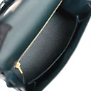 H Kelly Sellier 25 Vert Rousseau Madame and Shiny Niloticus Crocodile Touch Gold Hardware