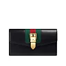 GG Sylvie leather continental wallet 476084
