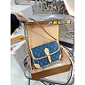 Louis Diane denim bag size : 25 15cm