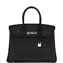 H Birkin 30 Black Togo Palladium Hardware