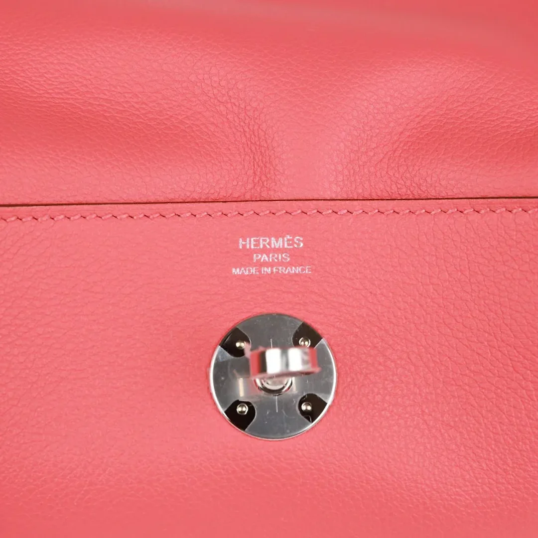 H Lindy 26 Rose Texas Evercolor Palladium Hardware