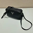 Pra Bag With Shoulder Strap Black For Women, Women’s Bags 8.6in/22cm 1BH082_2DKV_F0002_V_3OM