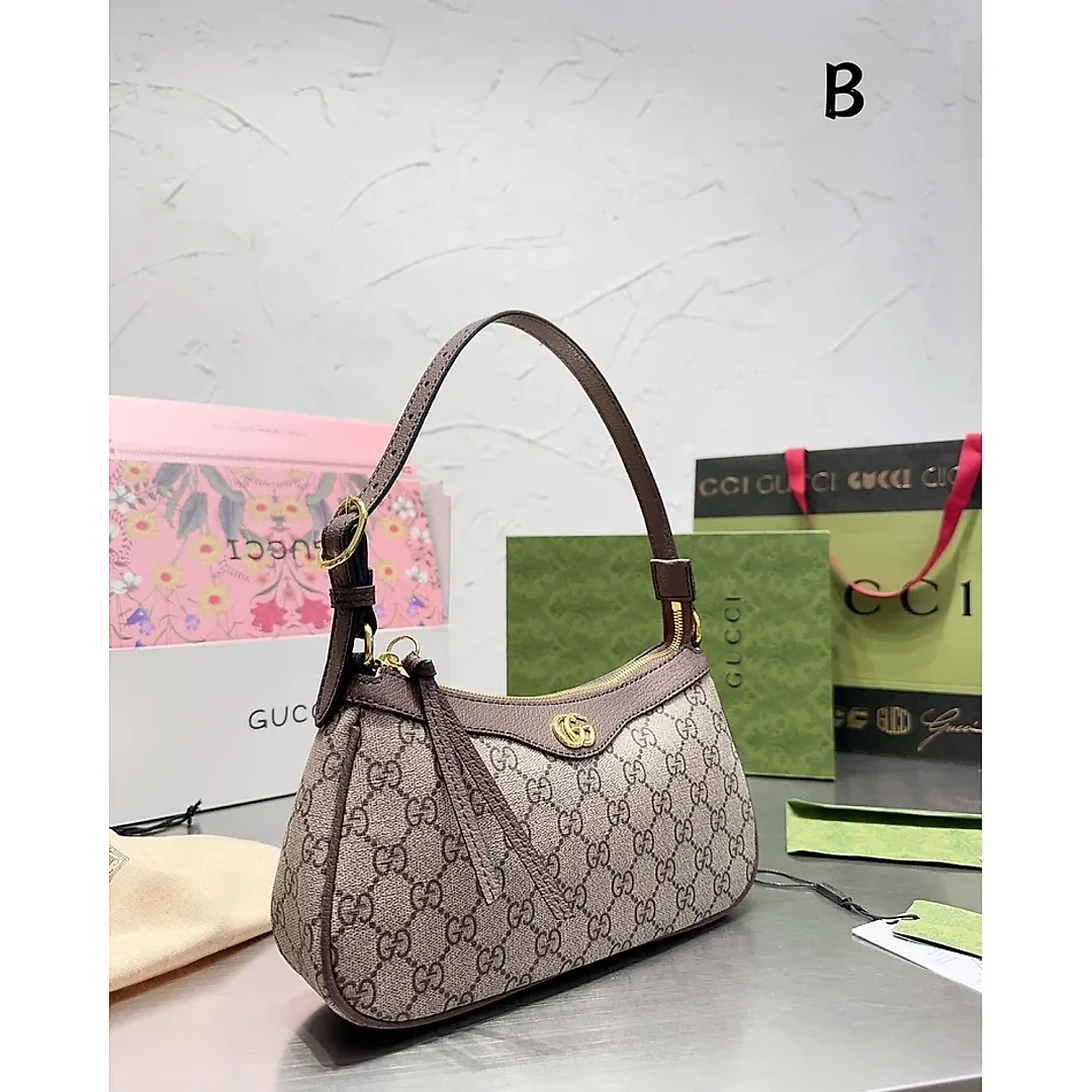 GC452 Ophidia GG Small Handbag / 9.8″W x 5.9″H x 2.5″D