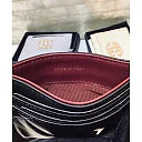 cc CO-CO 19 Card Holder Wallet 11cm/4.3in Gold Toned Hardware For Women Black