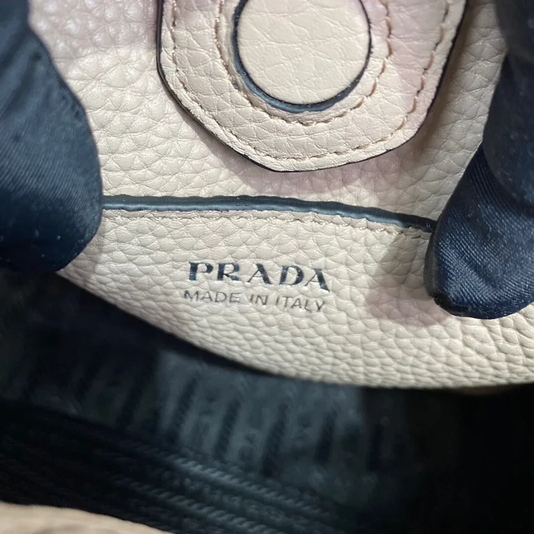 Pra Mini Shoulder Bag Beige For Women, Women’s Bags 7.9in/20cm