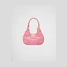 PP Moon padded nappa-leather bag – Geranium Pink