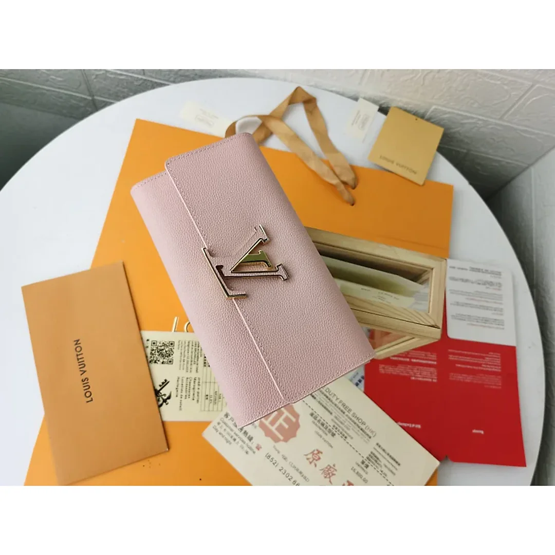 L Capucines new arrival wallet top quality 4 colours