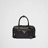 PP Antique nappa leather multi-pocket top-handle bag – Black