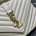 Y College Medium Quilted leather Bag 3 colours