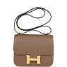 H Constance 18 Etoupe Epsom Gold Hardware