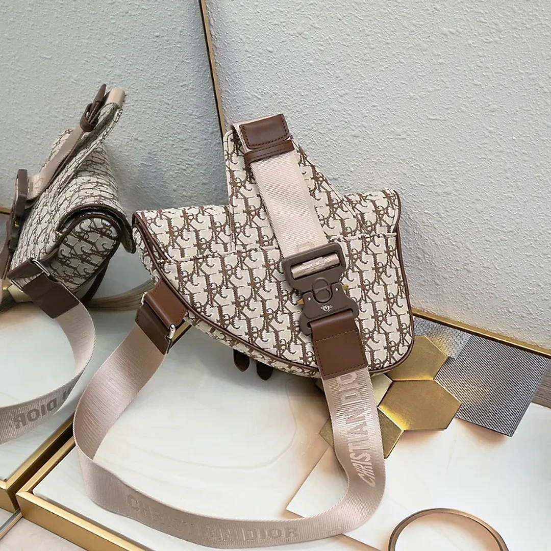 D homme2023 Pre-Fall saddle bag size : 20×28.6x5cm